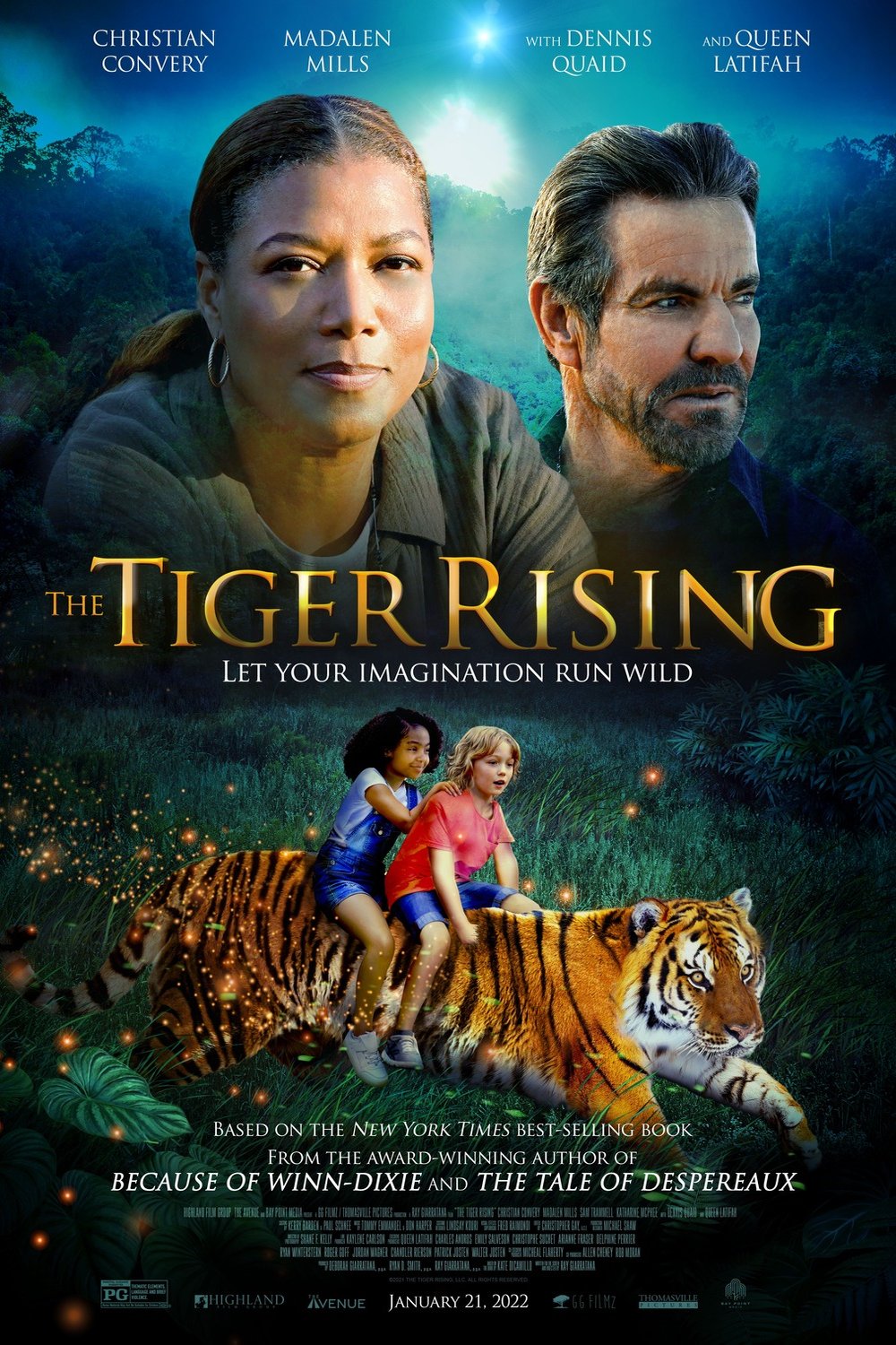 L'affiche du film The Tiger Rising