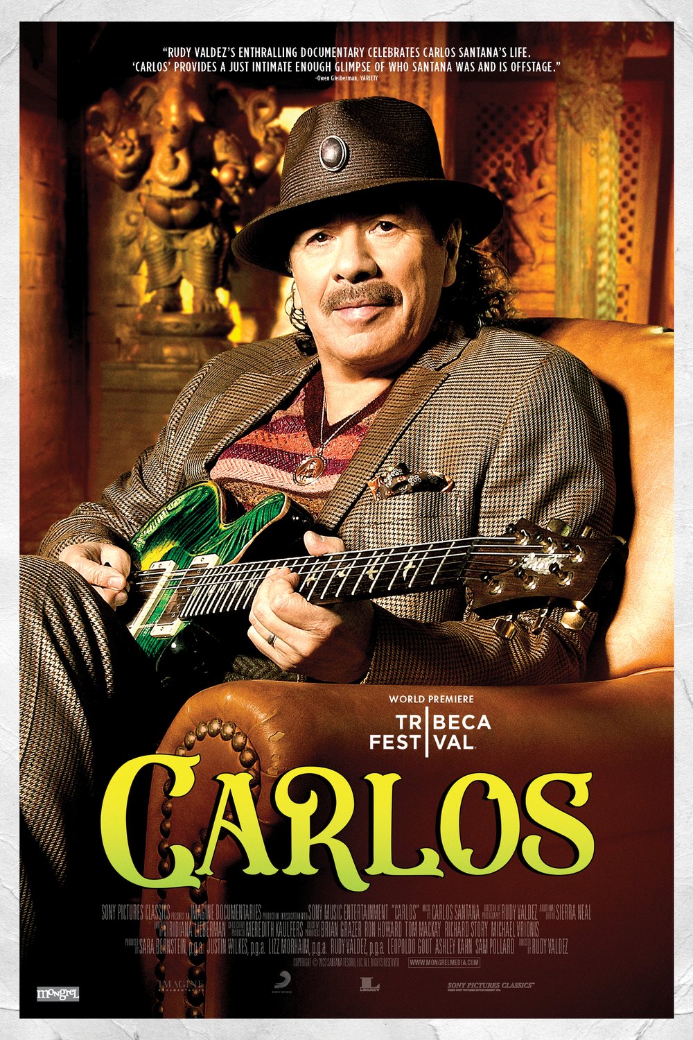 L'affiche du film Carlos: The Santana Journey