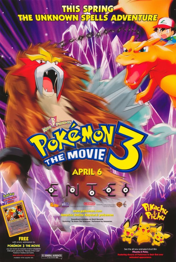 Poster of the movie Pokémon 3