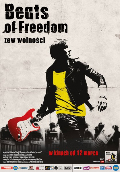 Polish poster of the movie Beats of Freedom
