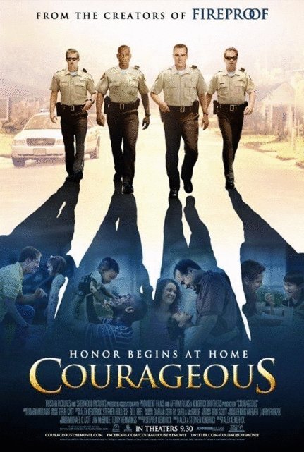 L'affiche du film Courageous
