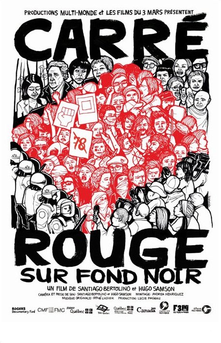 Poster of the movie Carré rouge sur fond noir