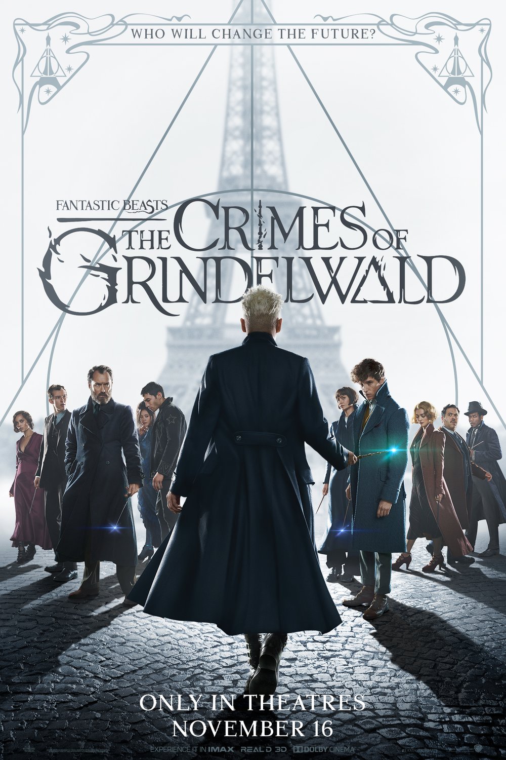 L'affiche du film Fantastic Beasts: The Crimes of Grindelwald