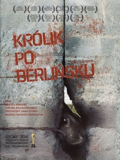 L'affiche originale du film Rabbit à la Berlin en allemand