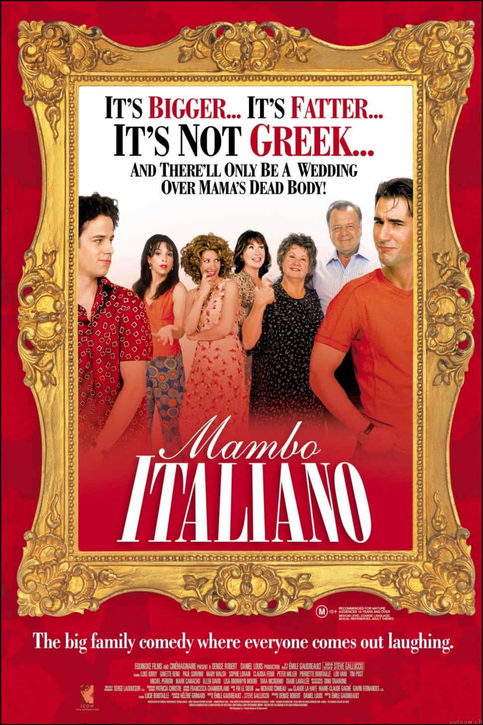 L'affiche du film Mambo Italiano