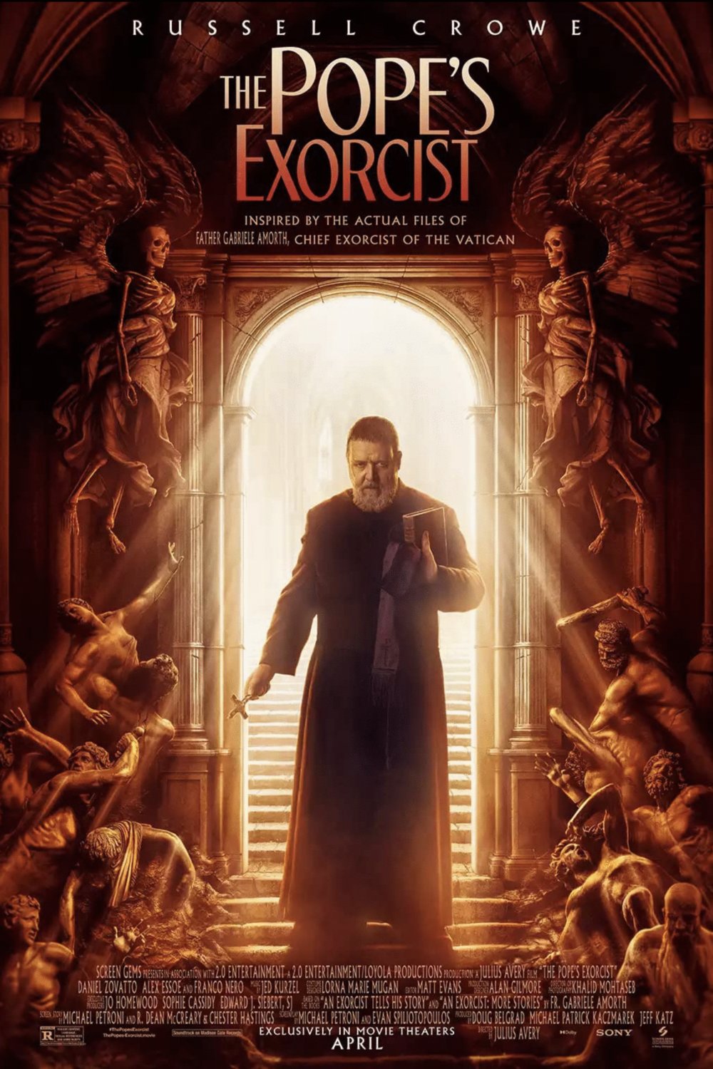 L'affiche du film The Pope's Exorcist