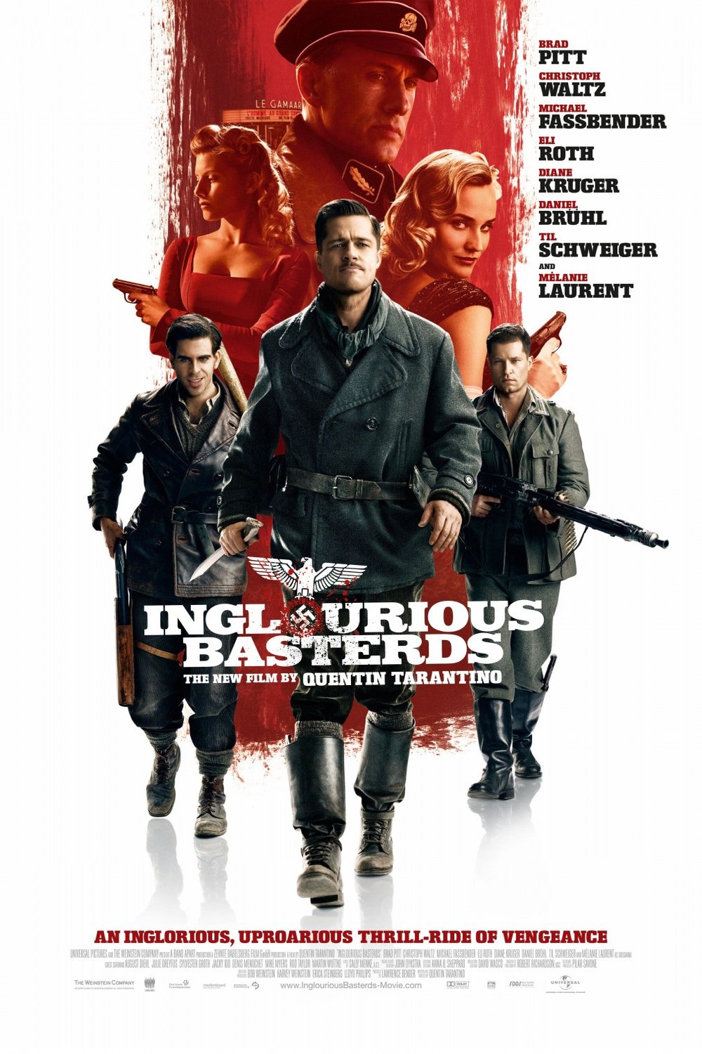 Poster of the movie Inglourious Basterds