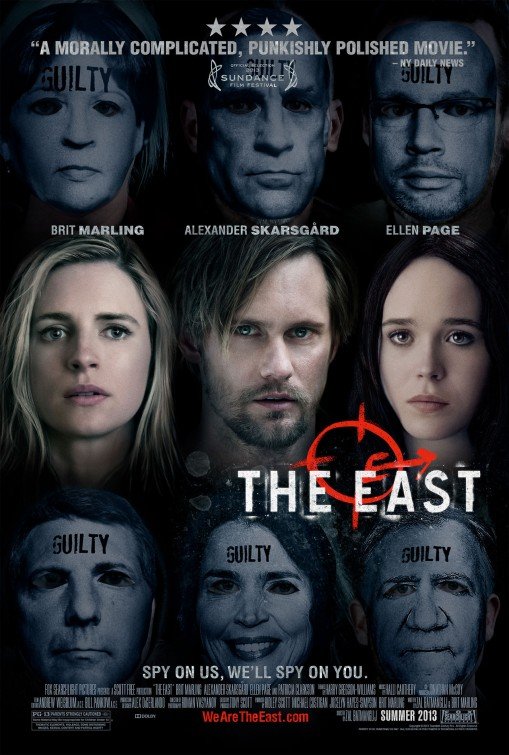 L'affiche du film The East