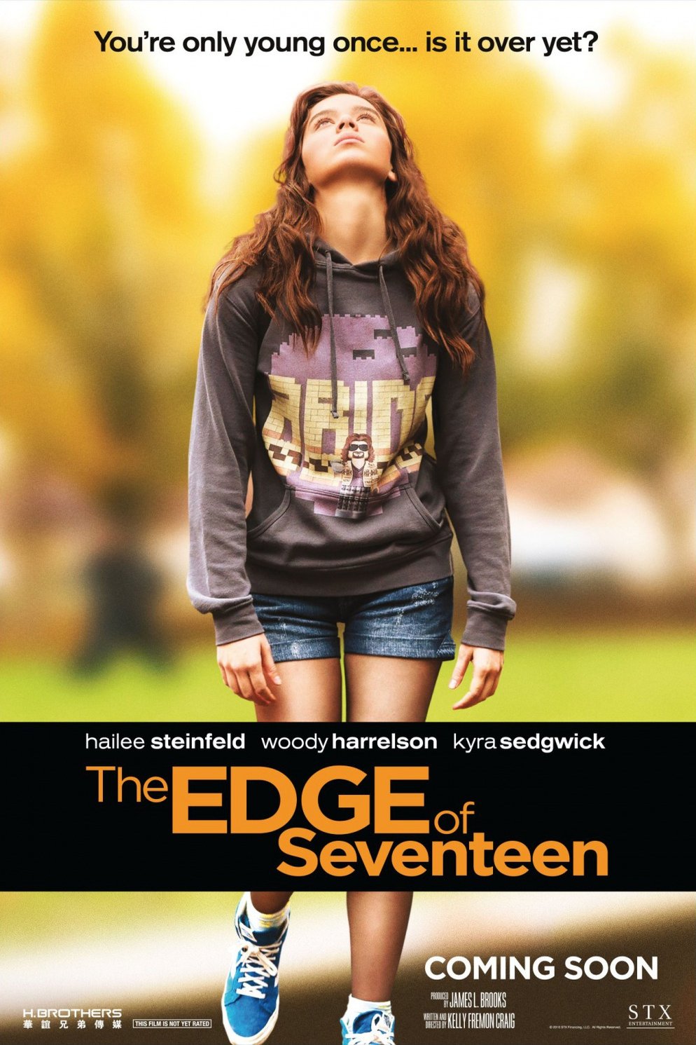 L'affiche du film The Edge of Seventeen