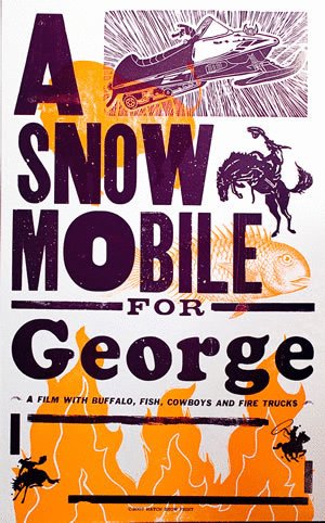 Poster of the movie A Snowmobile for George