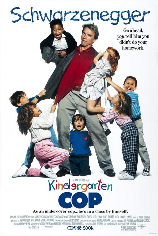 L'affiche du film Kindergarten Cop
