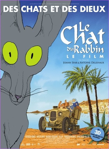 L'affiche du film The Rabbi's Cat