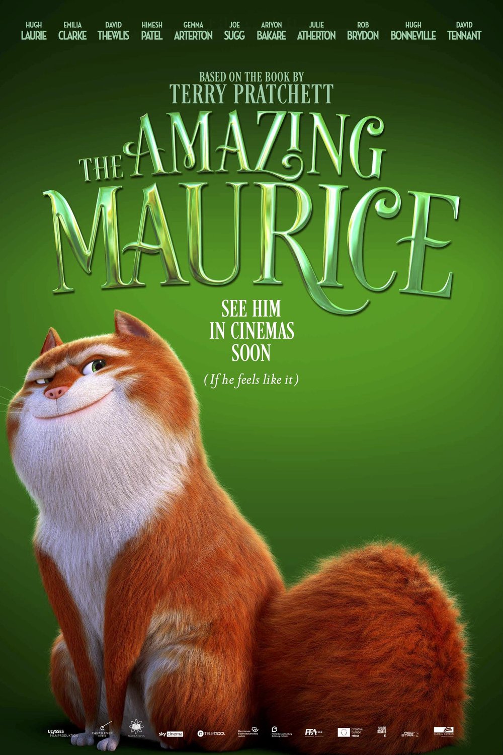 L'affiche du film The Amazing Maurice
