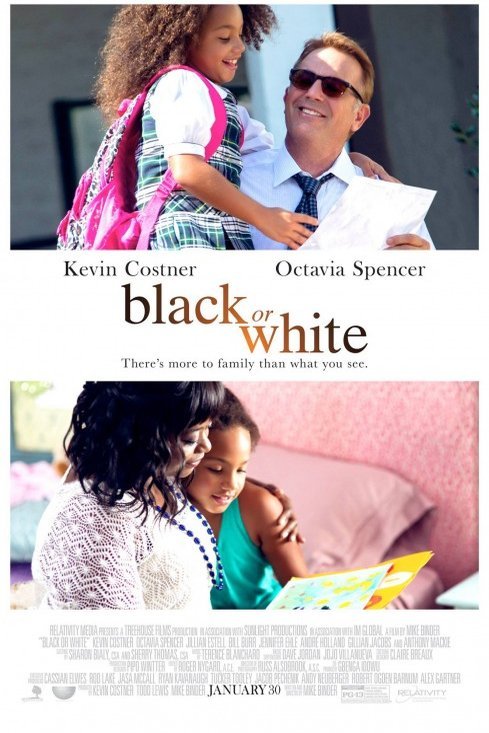 L'affiche du film Black or White