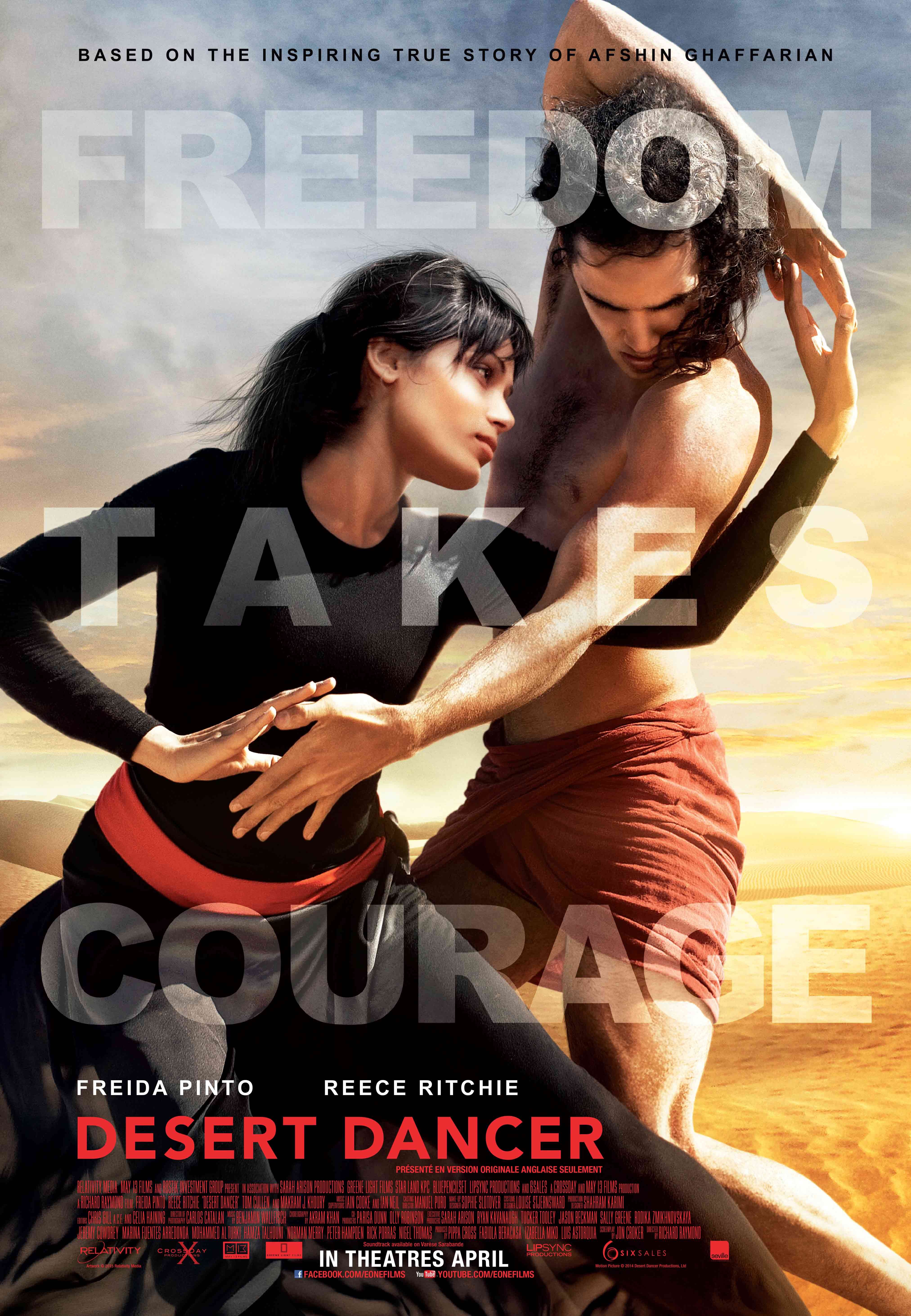 L'affiche du film Desert Dancer