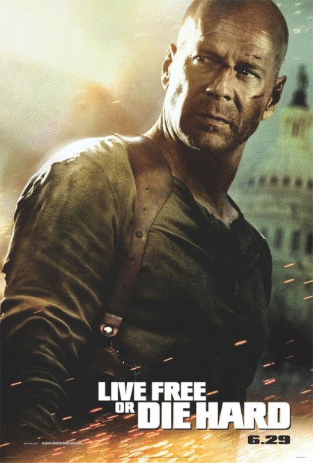 L'affiche du film Live Free or Die Hard