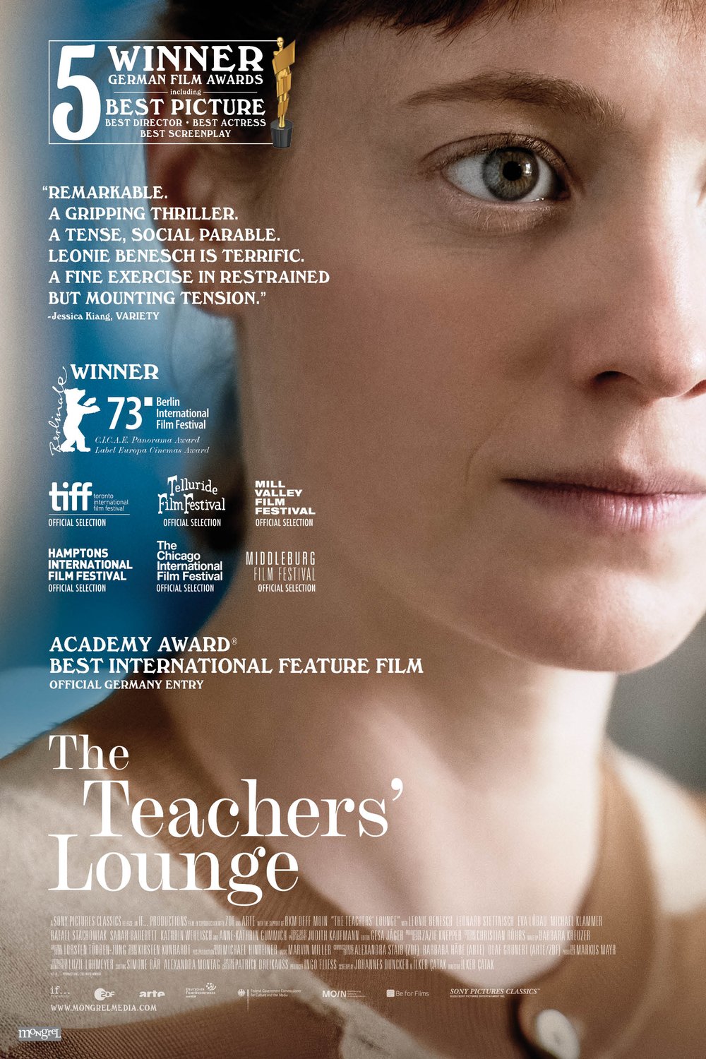 L'affiche du film The Teachers' Lounge