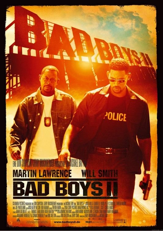 L'affiche du film Bad Boys II