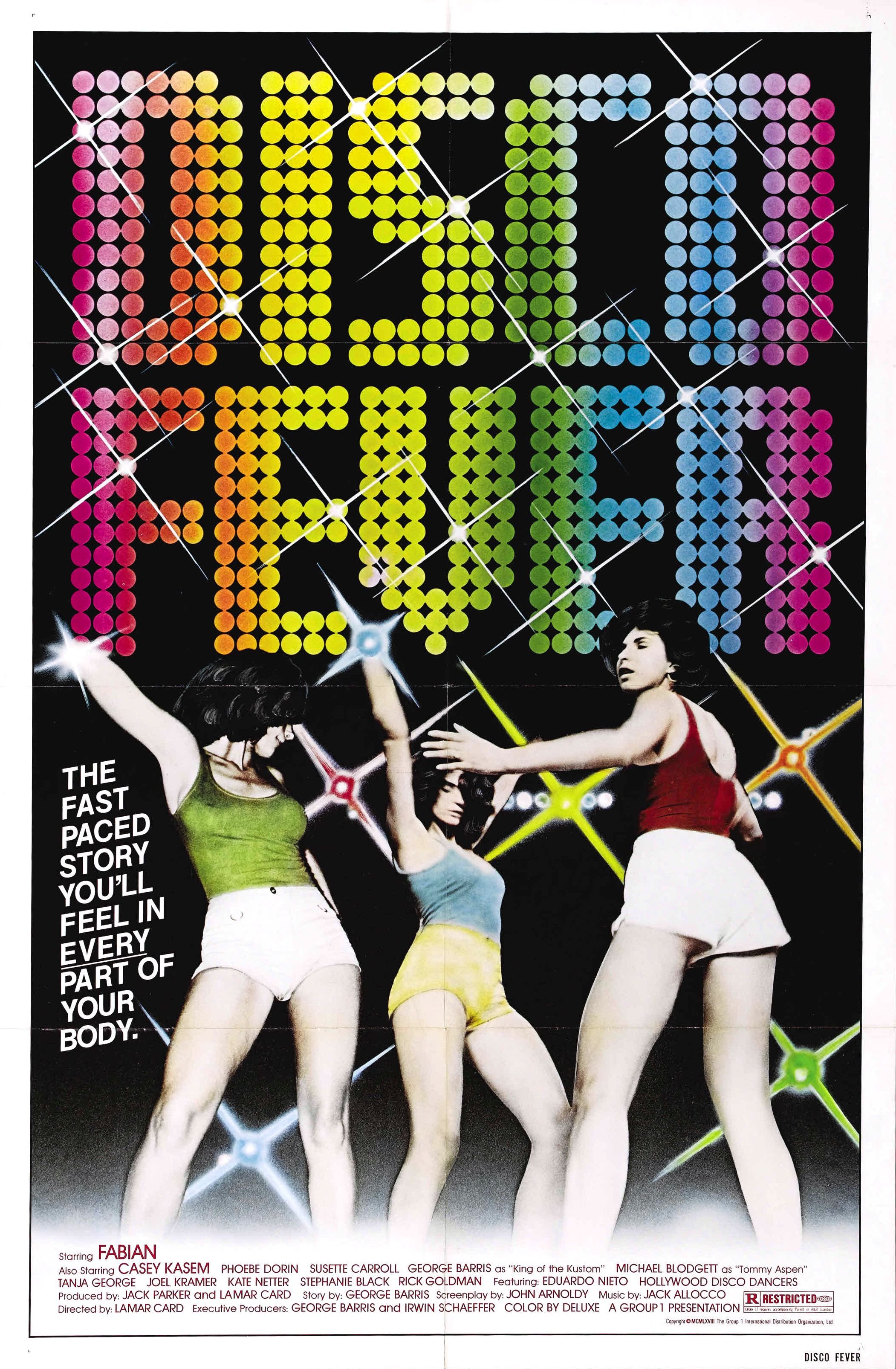 L'affiche du film Disco Fever