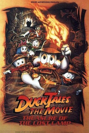 L'affiche du film DuckTales the Movie: Treasure of the Lost Lamp