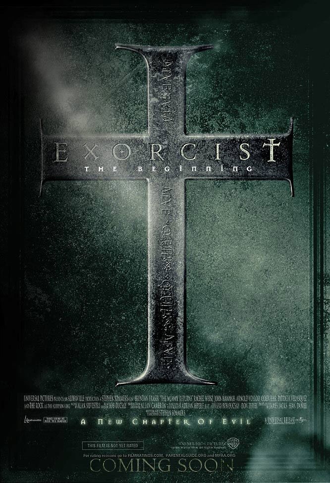 L'affiche du film Exorcist: The Beginning