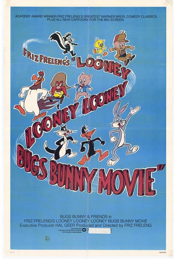 L'affiche du film The Looney, Looney, Looney Bugs Bunny Movie