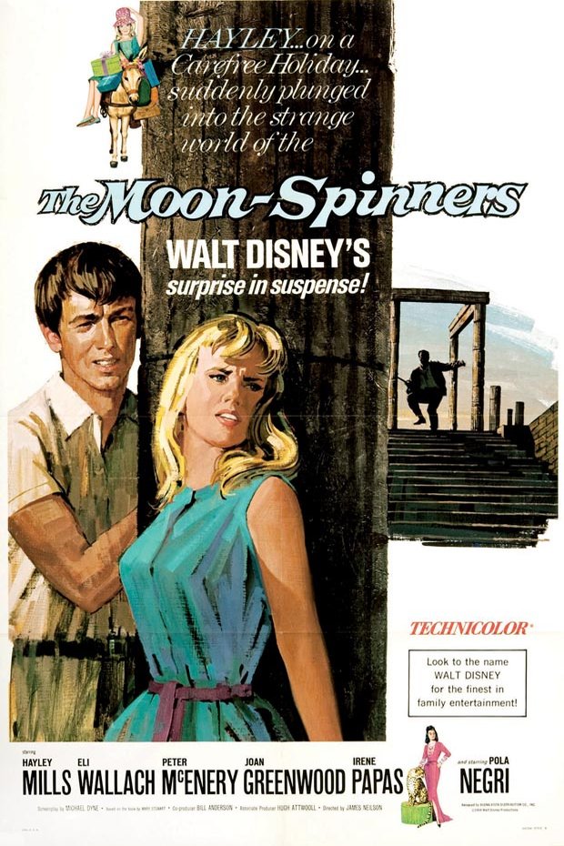 L'affiche du film The Moon-Spinners