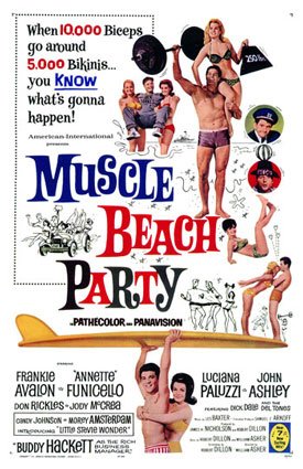 Poster of the movie Muscle Beach Party