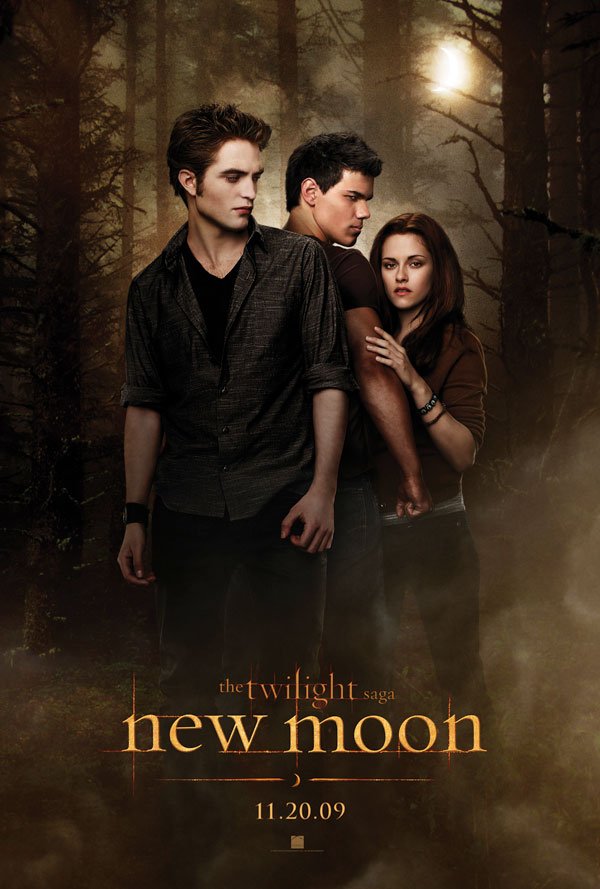 L'affiche du film The Twilight Saga: New Moon