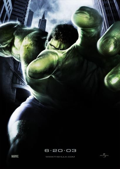 L'affiche du film The Hulk