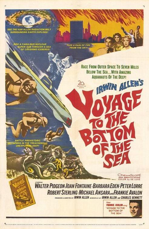 L'affiche du film Voyage to the Bottom of the Sea