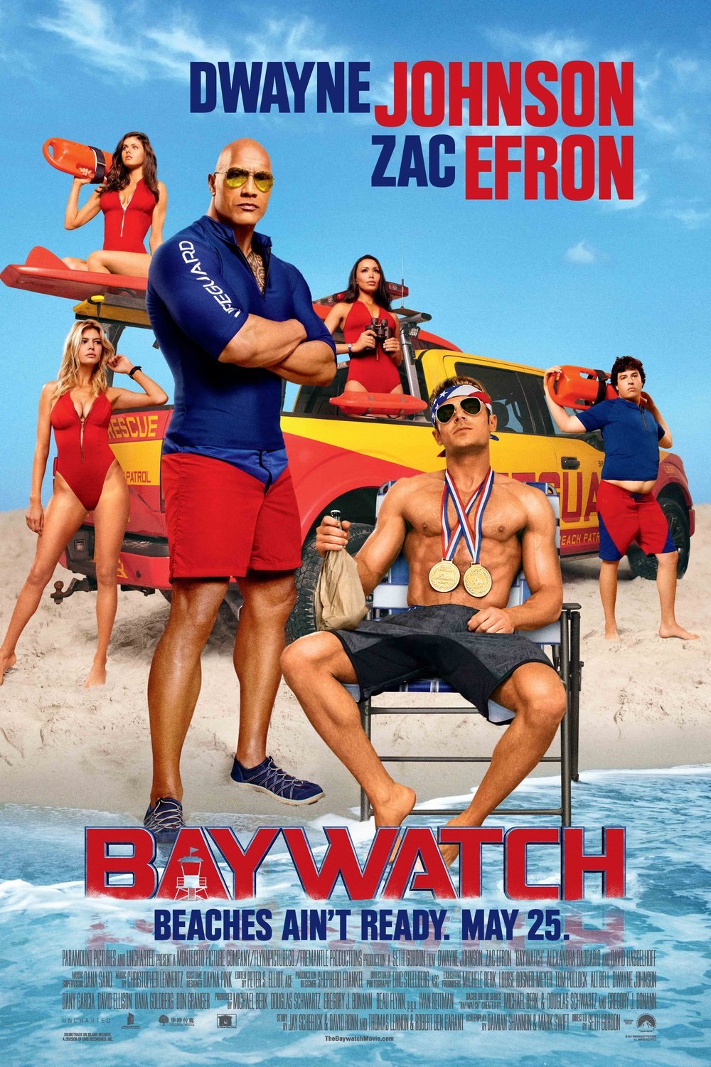 L'affiche du film Baywatch