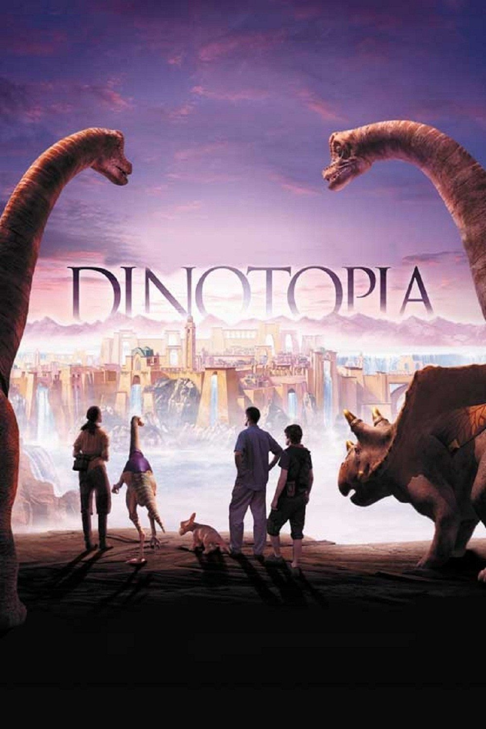 L'affiche du film Dinotopia