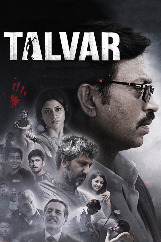 L'affiche originale du film Talvar en Hindi