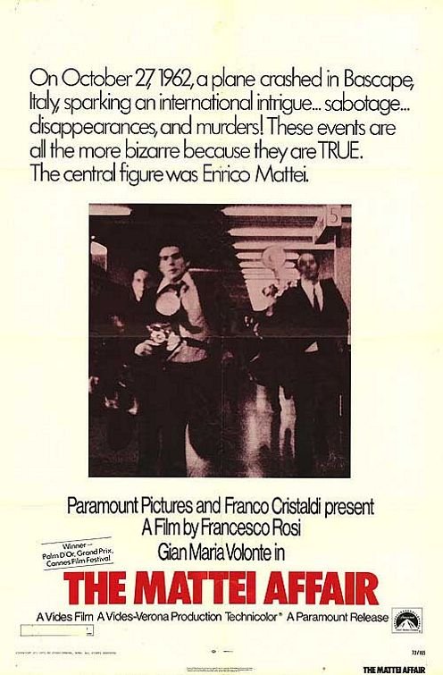 Poster of the movie The Mattei Affair
