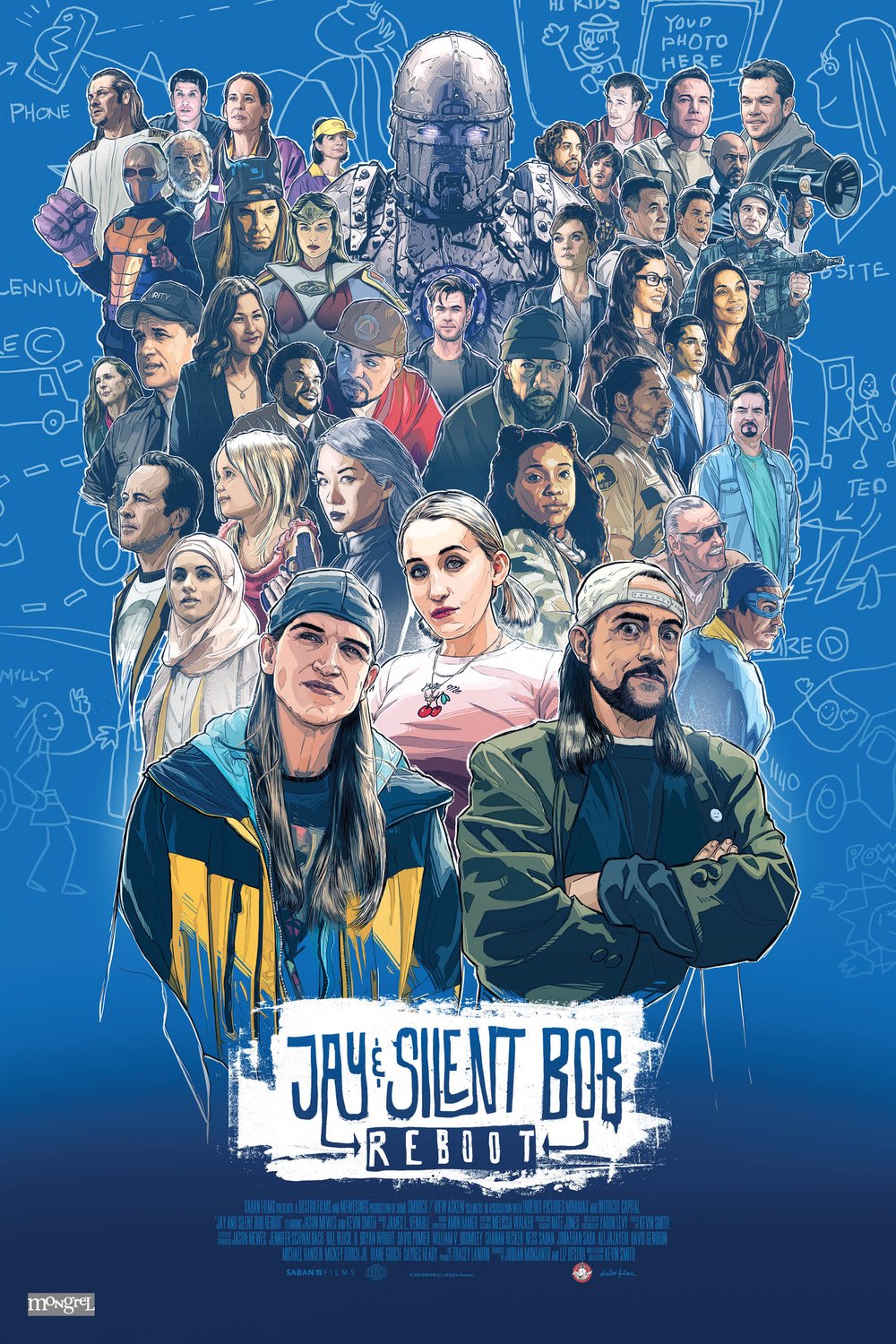 L'affiche du film Jay and Silent Bob Reboot