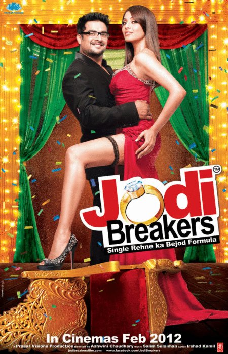 Hindi poster of the movie Jodi Breakers