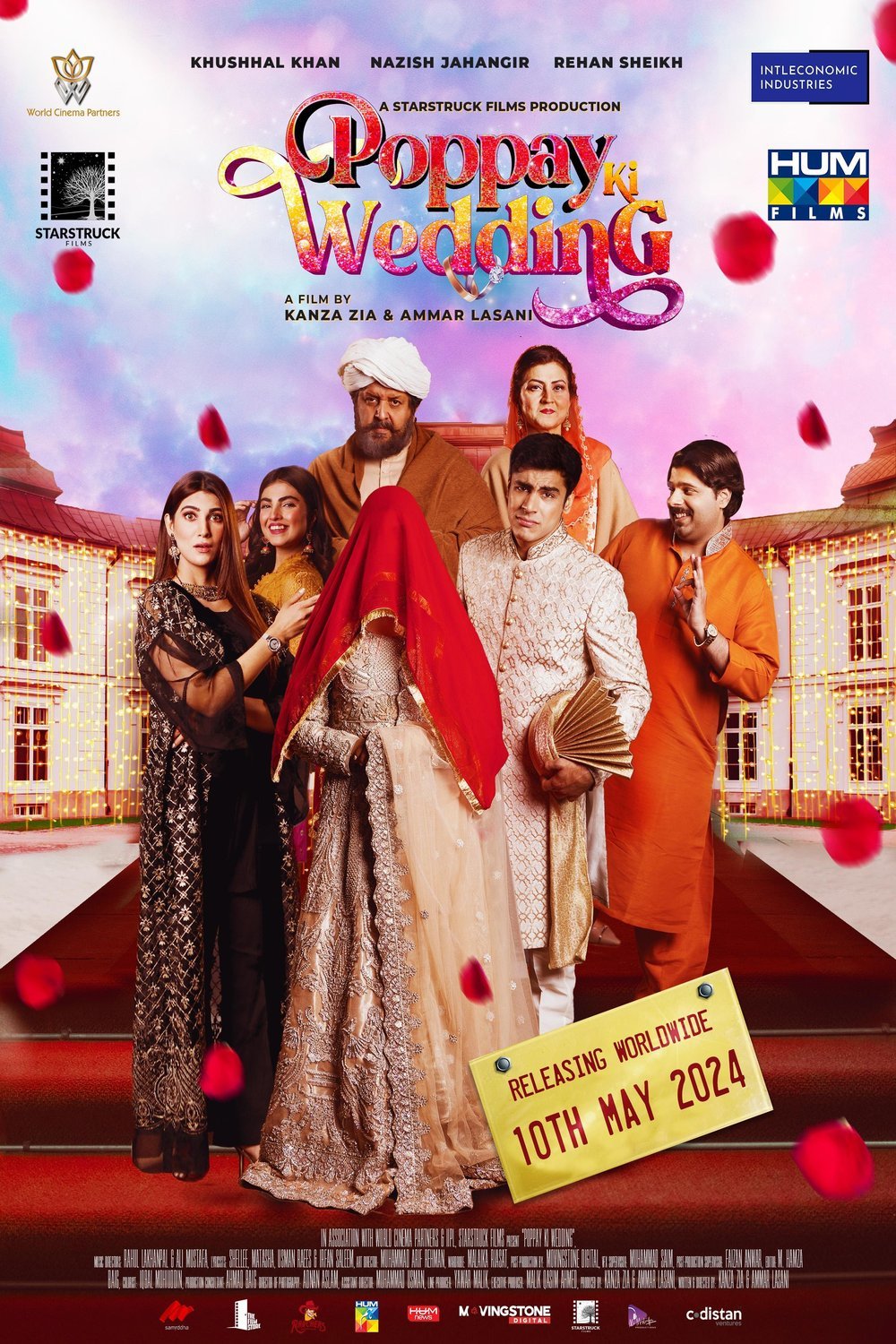 Urdu poster of the movie Poppay Ki Wedding