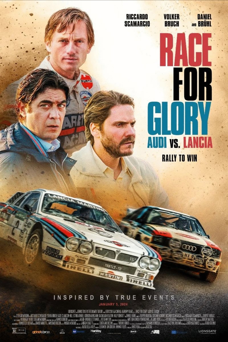 L'affiche du film Race for Glory: Audi vs. Lancia