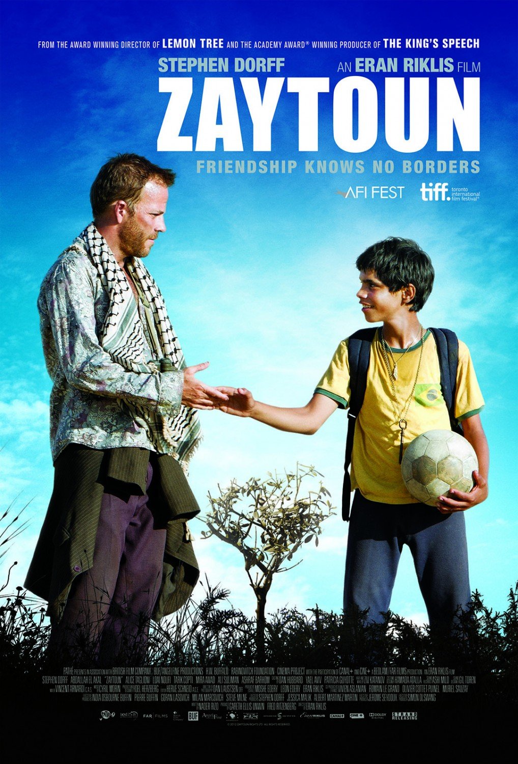 L'affiche du film Zaytoun