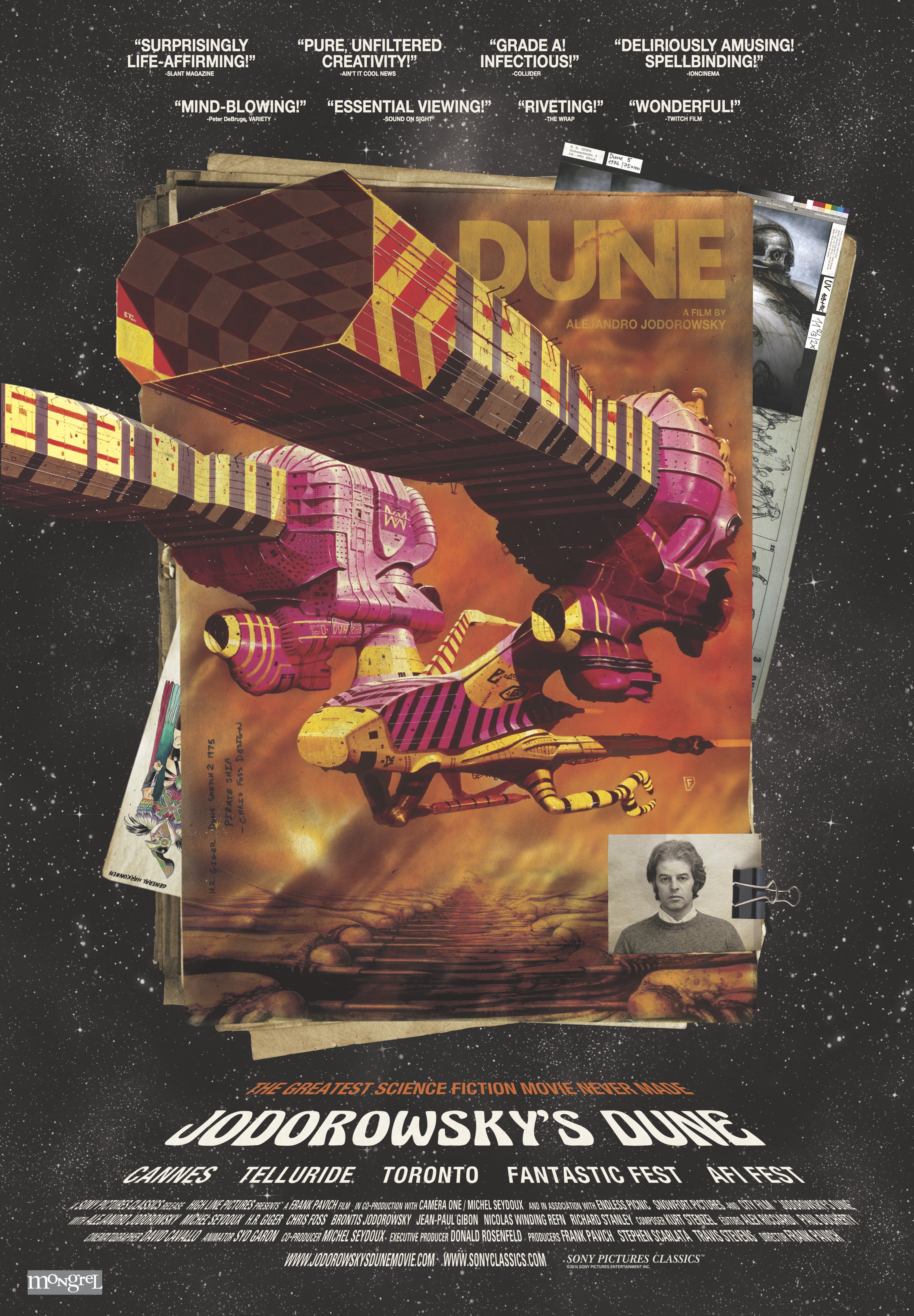 L'affiche du film Jodorowsky's Dune