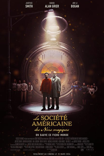 L'affiche du film La Société Américaine Des Noirs Magiques