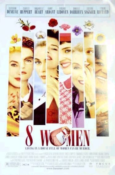 L'affiche du film 8 femmes