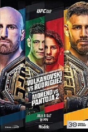 L'affiche du film UFC 290: Volkanovski vs. Rodriguez