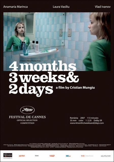 Poster of the movie 4 luni, 3 saptamini si 2 zile