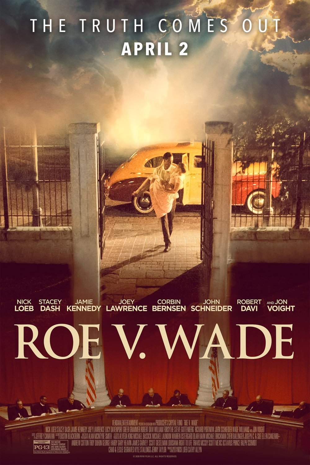 L'affiche du film Roe v. Wade