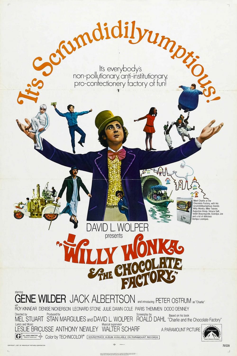 Poster of the movie Willy Wonka au pays enchanté