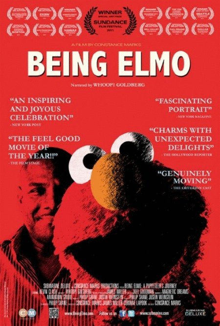 L'affiche du film Being Elmo: A Puppeteer's Journey