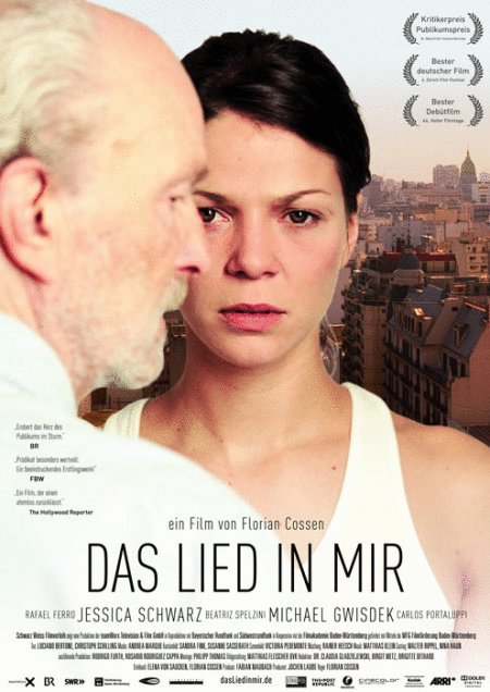 L'affiche originale du film Une Chanson en moi en allemand