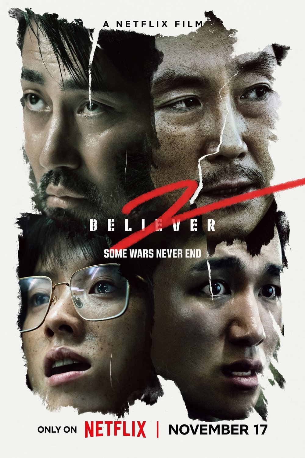L'affiche originale du film Believer 2 en coréen